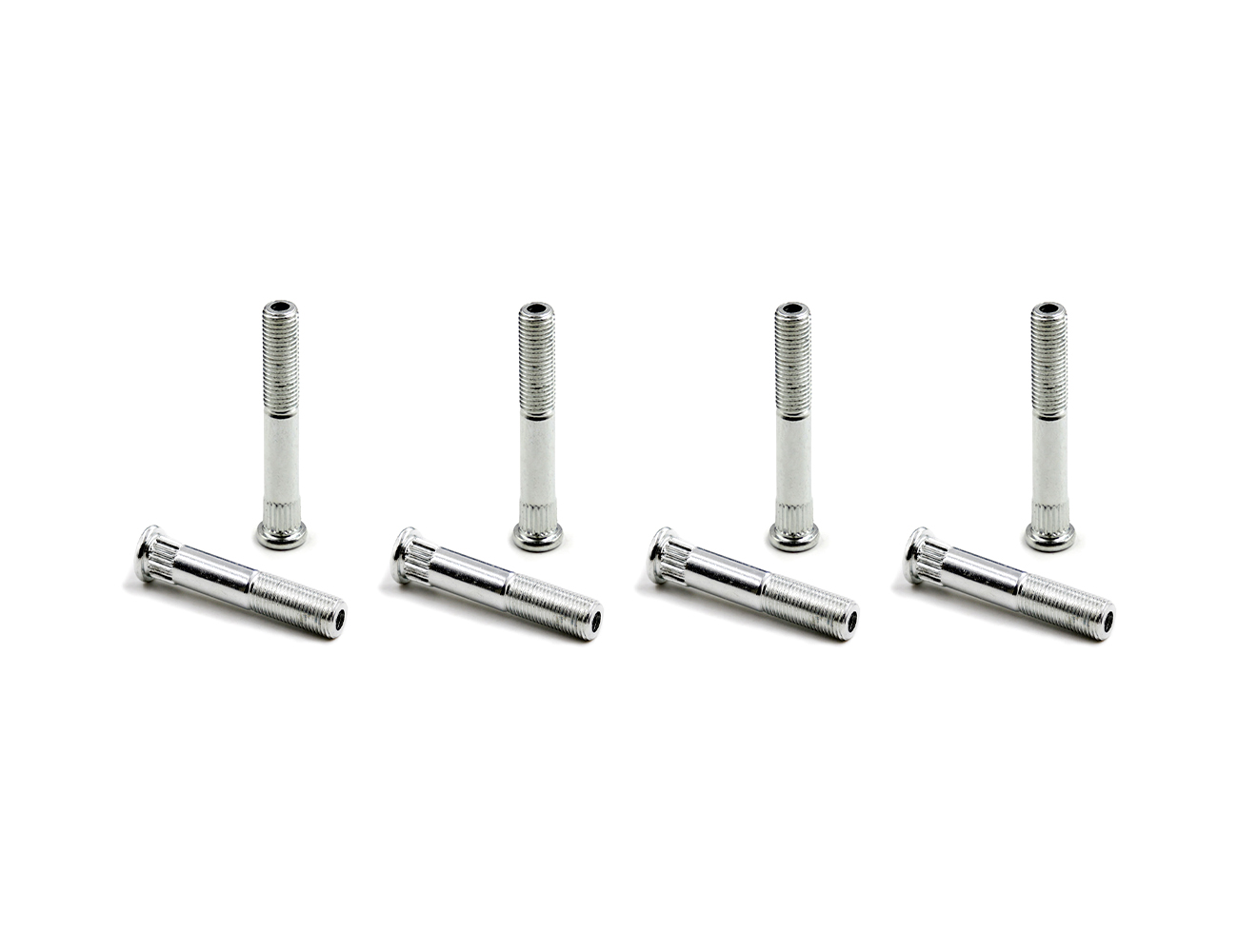 Skateboard Truck Kingpin BESPEED Steel Hollow pan head Kingpin Eco-Friendly White Zinc Plating