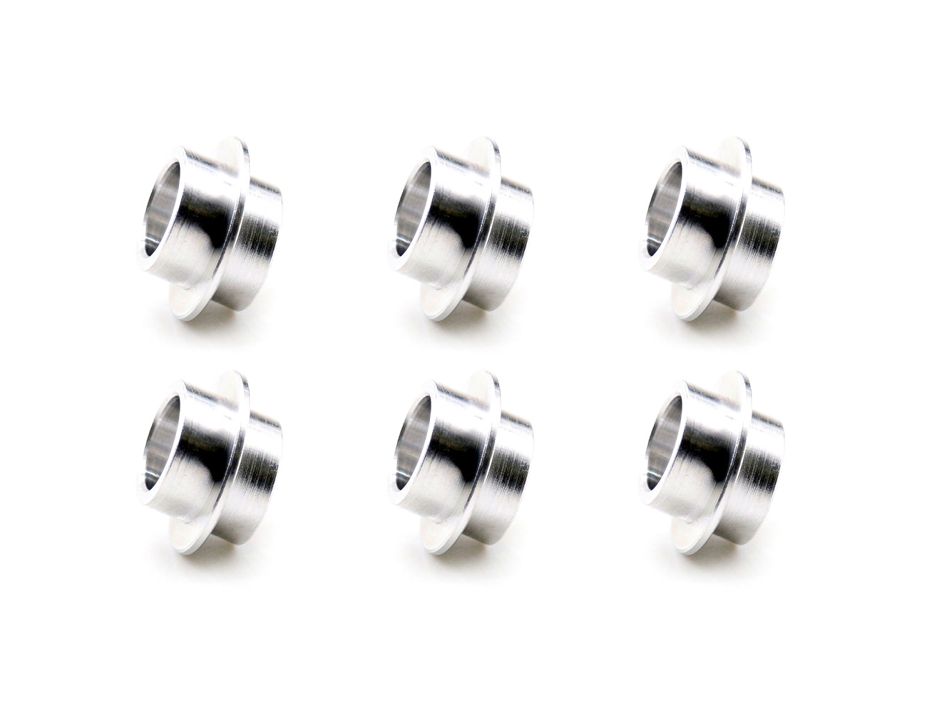 Inline Skate Bearing Spacers BESPEED Aluminum Silver Roller Skate Wheel Bearing Spacers