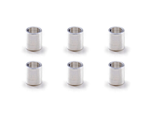 Skateboard Bearing Spacers BESPEED Aluminum Silver Spacers For Skateboard Bearing