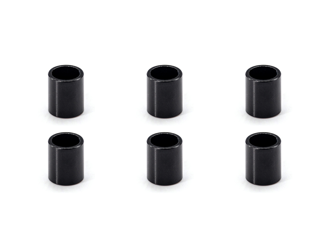 Skateboard Wheel Bearing Spacers BESPEED Aluminum Black Spacers For Skateboard Bearing