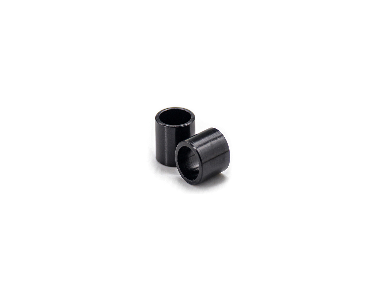 Skateboard Wheel Bearing Spacers BESPEED Aluminum Black Spacers For Skateboard Bearing