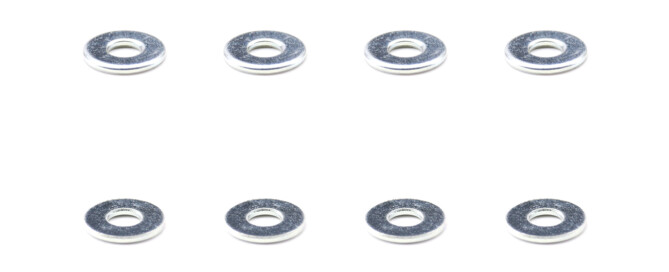 Flat Washer Skateboard Hardware BESPEED Steel Flat Washer Eco-Friendly Blue Zinc Plating