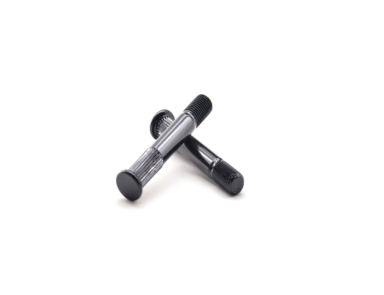 Kingpin Bolt Skateboard BESPEED Steel Surf Skateboard Truck Knurl Kingpin Bolts ‎‎Eco-Friendly Black Zinc Plating