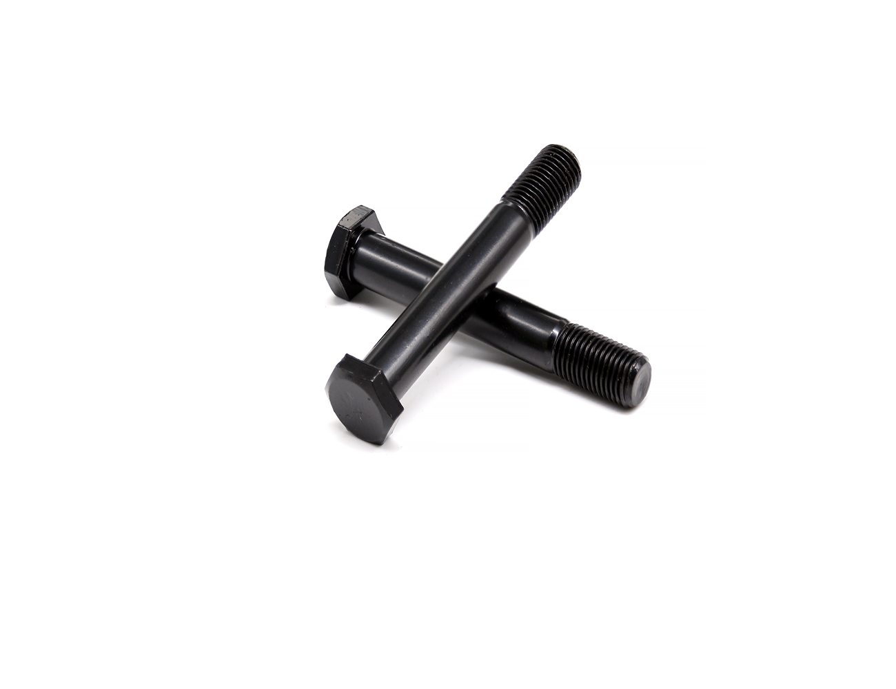 Kingpin Bolt For Skateboard BESPEED Steel Black Hexagon Head Kingpin Electrophoresis Black