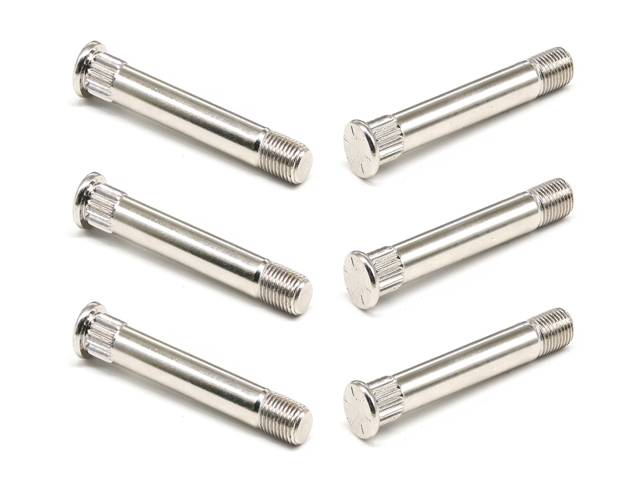 Skateboard Hardware Kingpin BESPEED Steel Silver Round Head Kingpin Bolt Nickel Plating