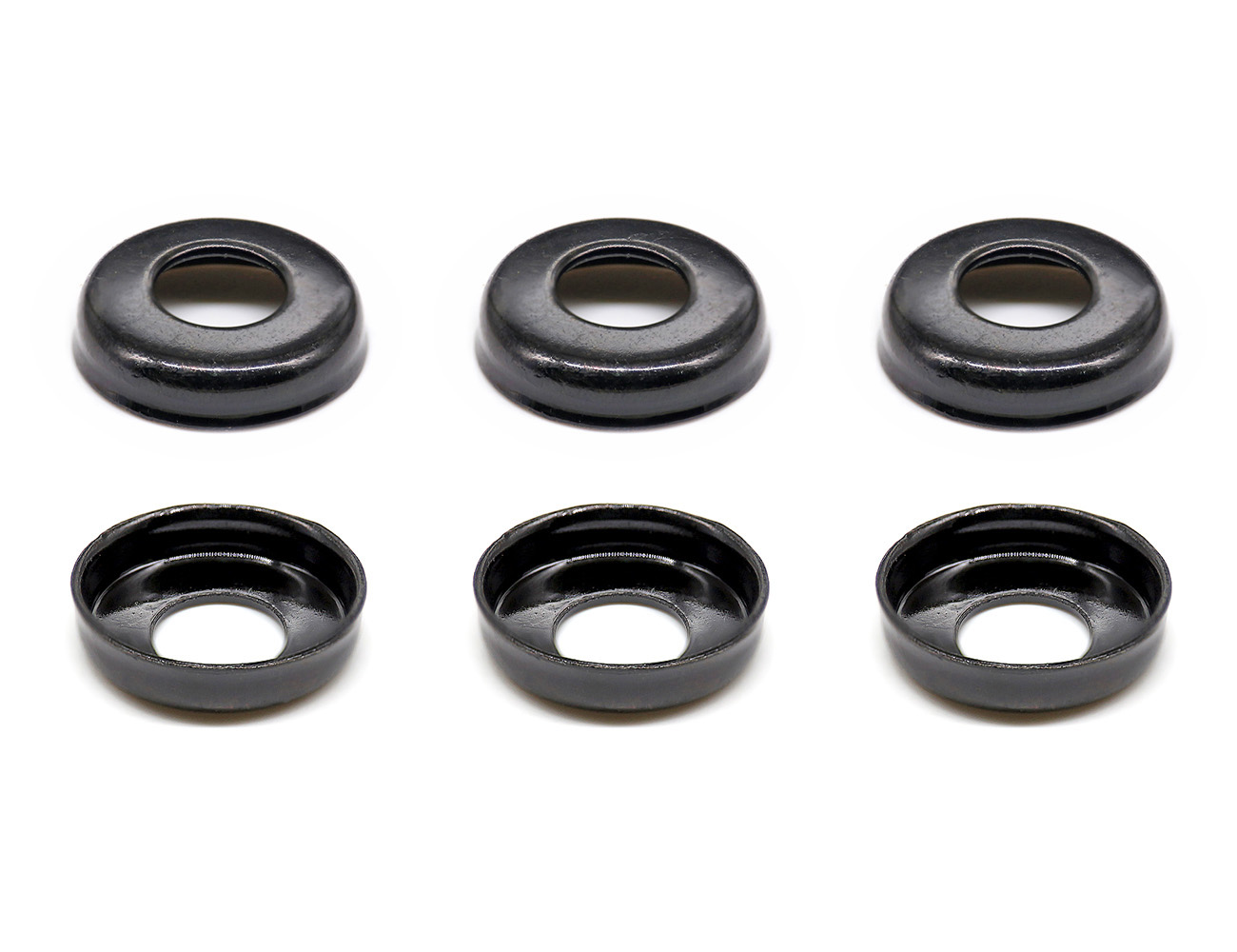 Skateboard Parts Bushing Washer BESPEED Steel Black Cup Washers Eco-Friendly Black Zinc Plating