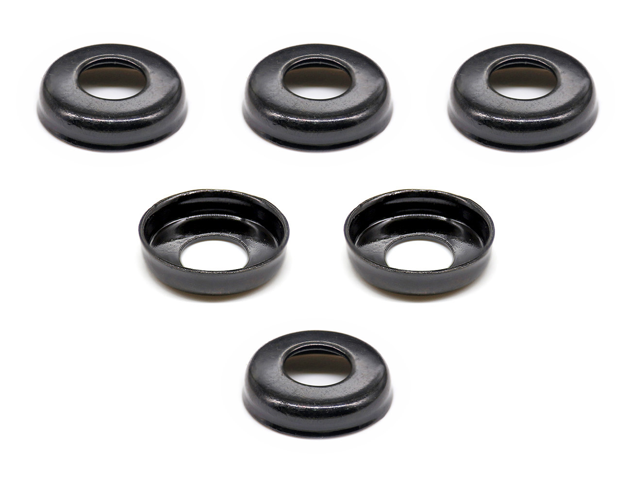 Skateboard Parts Bushing Washer BESPEED Steel Black Cup Washers Eco-Friendly Black Zinc Plating