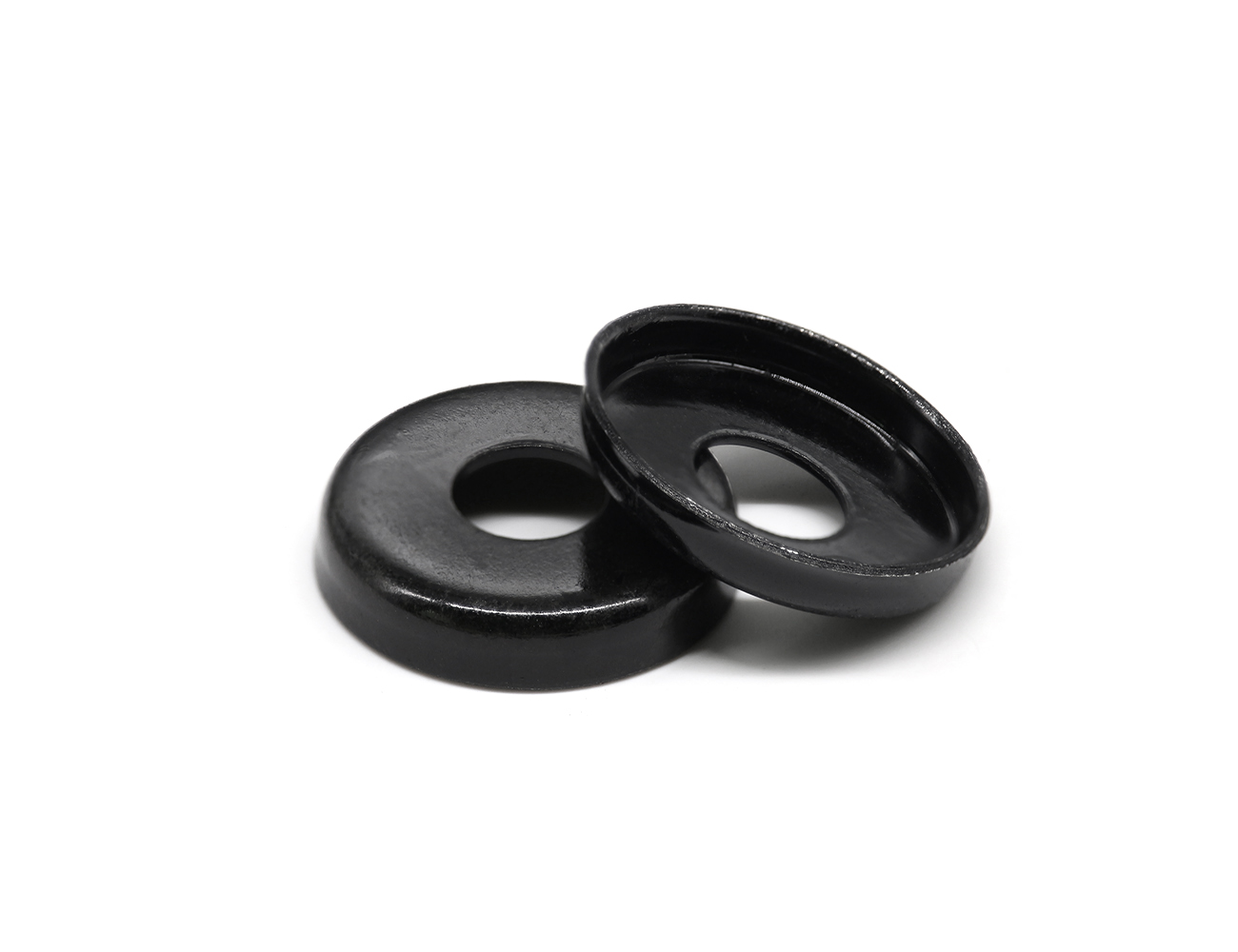 Skateboard Hardware Cup Washer BESPEED Steel Black Bushing Washers Eco-Friendly Black Zinc Plating