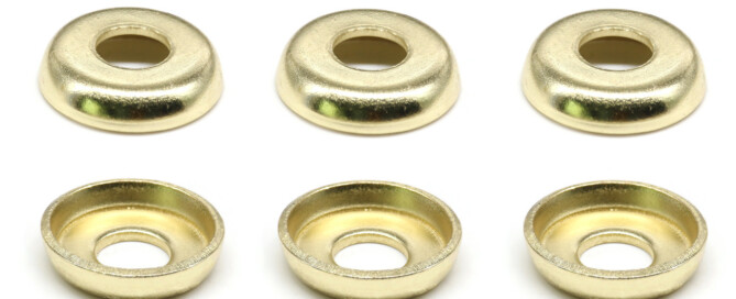 Skateboard Cup Washer BESPEED Steel Bronze Bushing Washers For Skateboard Truck