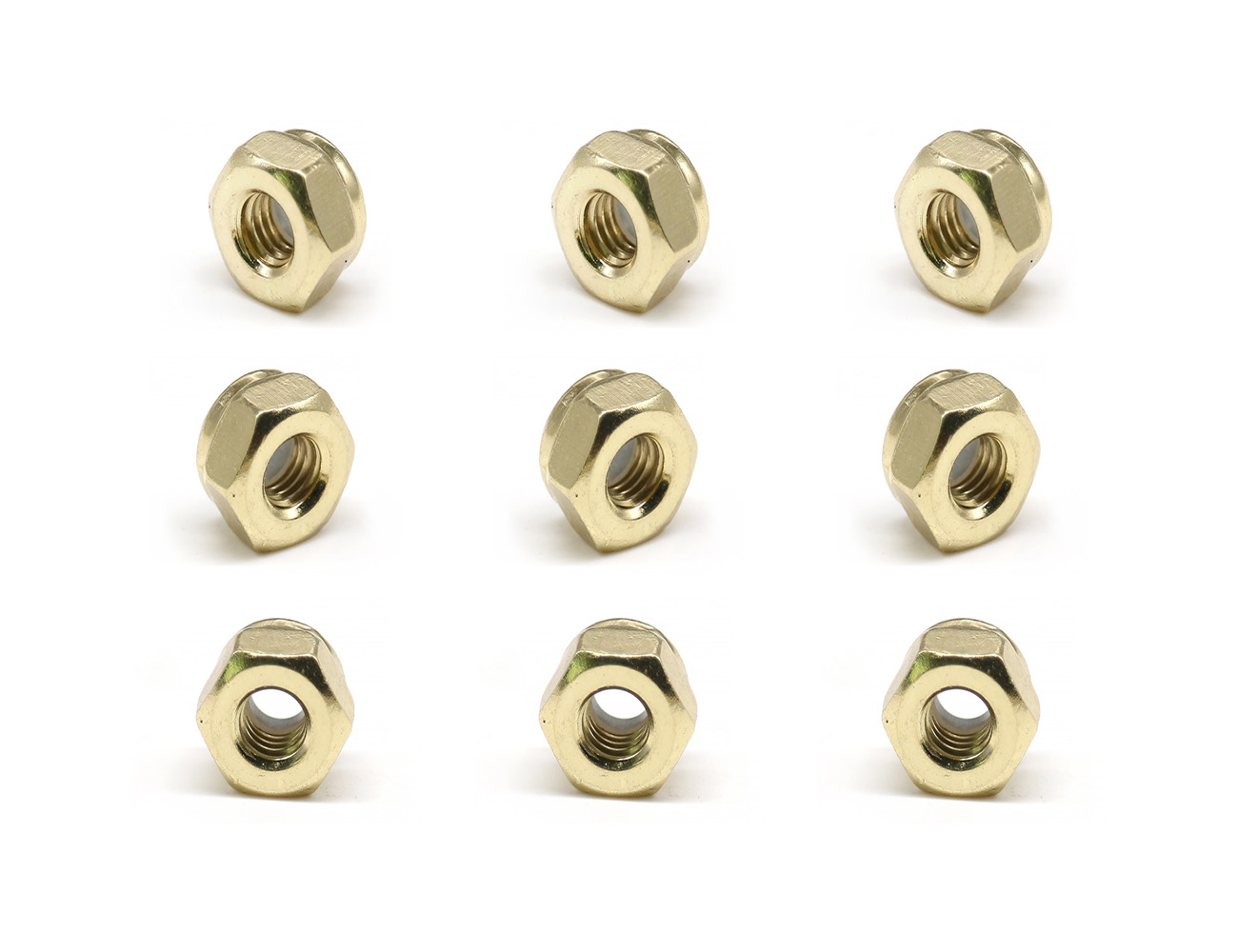 Skateboard truck Hardware Nuts BESPEED Bronze Lock Nuts