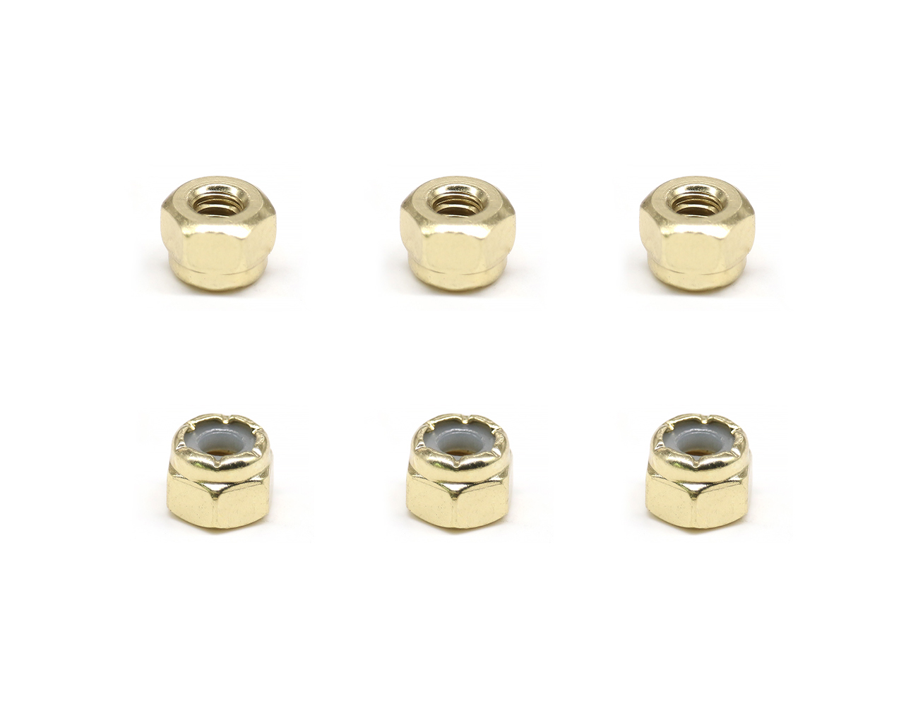 Skateboard truck Hardware Nuts BESPEED Bronze Lock Nuts