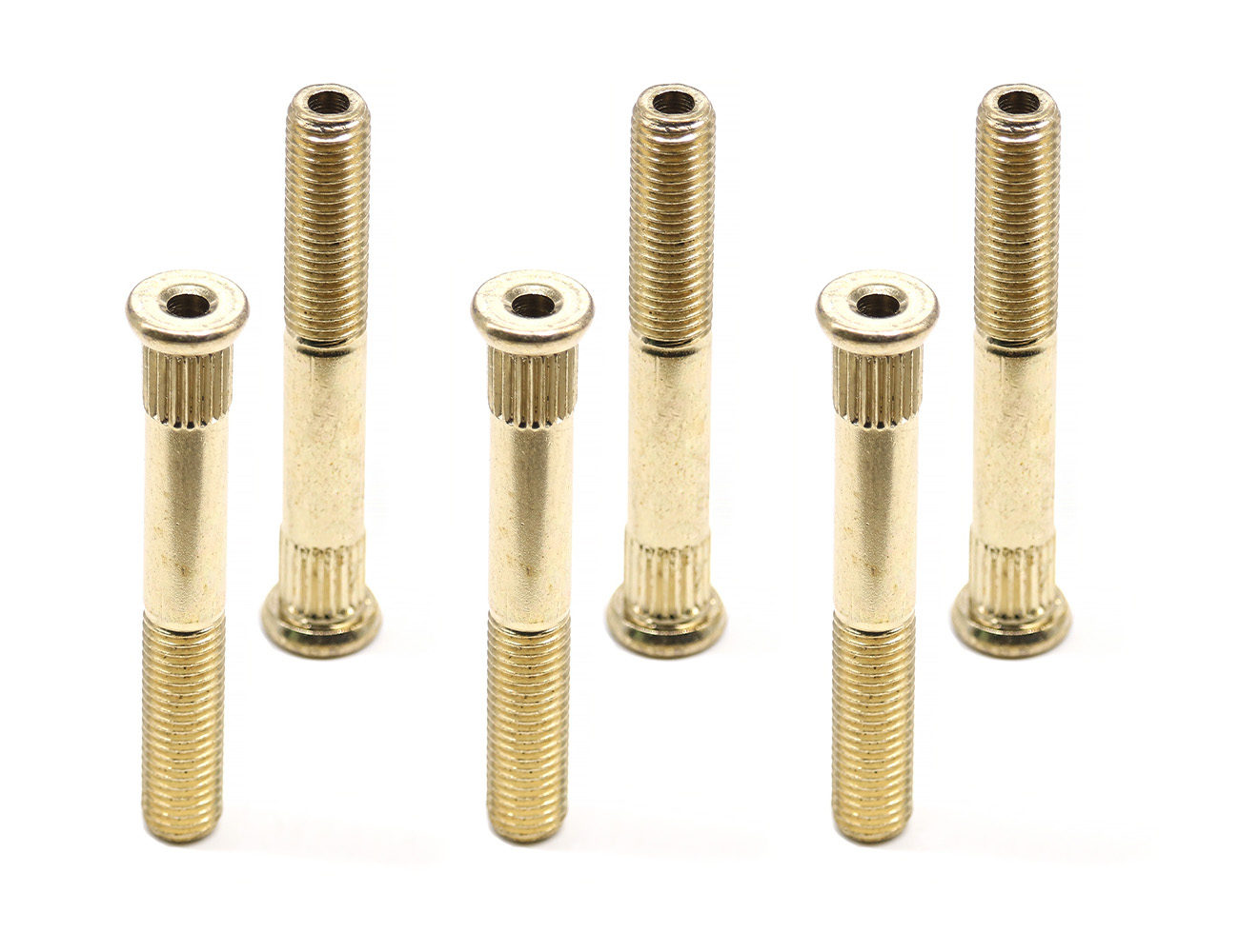 Skateboard Accessories Kingpin Bolt BESPEED Steel Bronze Round Head hollow Knurl Kingpin Bolt