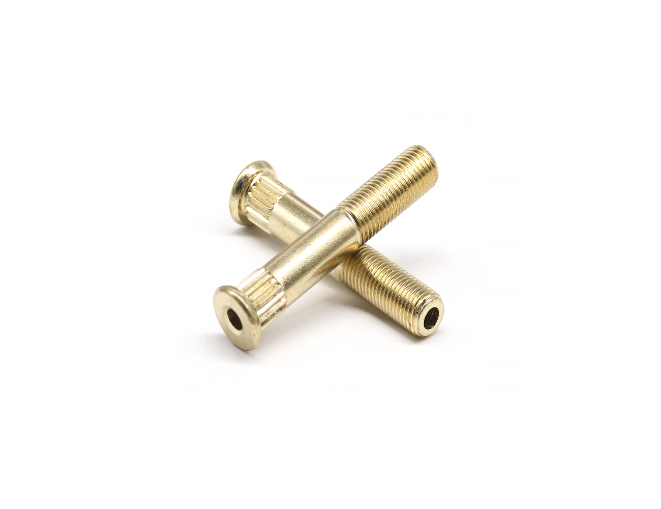 Skateboard Accessories Kingpin Bolt BESPEED Steel Bronze Round Head hollow Knurl Kingpin Bolt