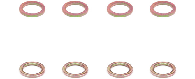 Skateboard Accessories Flat Washer BESPEED Steel Colorful Axle Washers Galvanized