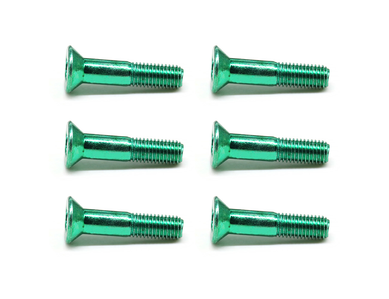 Skateboard Hardware Truck Bolt BESPEED Steel Green Socket And Phillips Combination Drive Screws