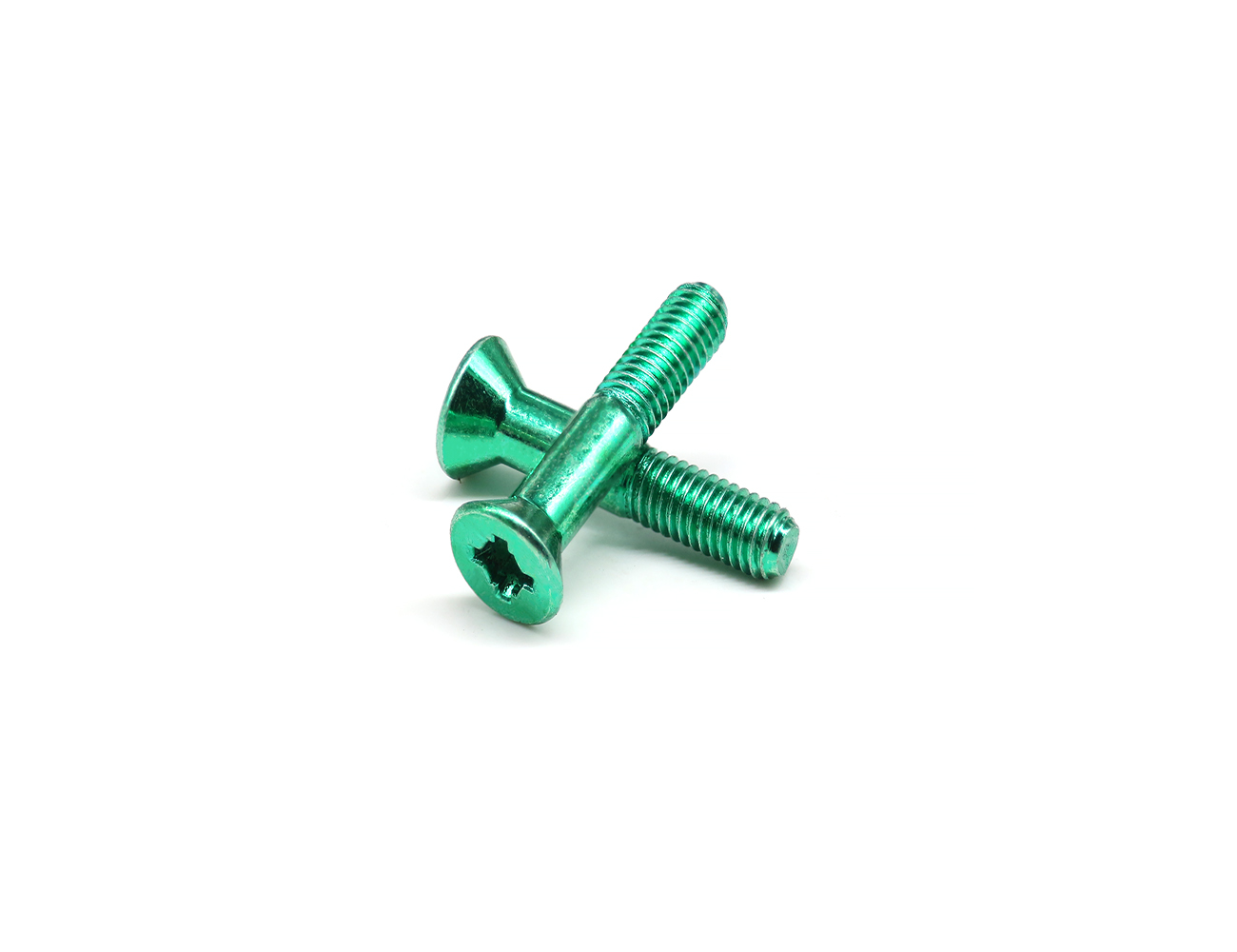 Skateboard Hardware Truck Bolt BESPEED Steel Green Socket And Phillips Combination Drive Screws