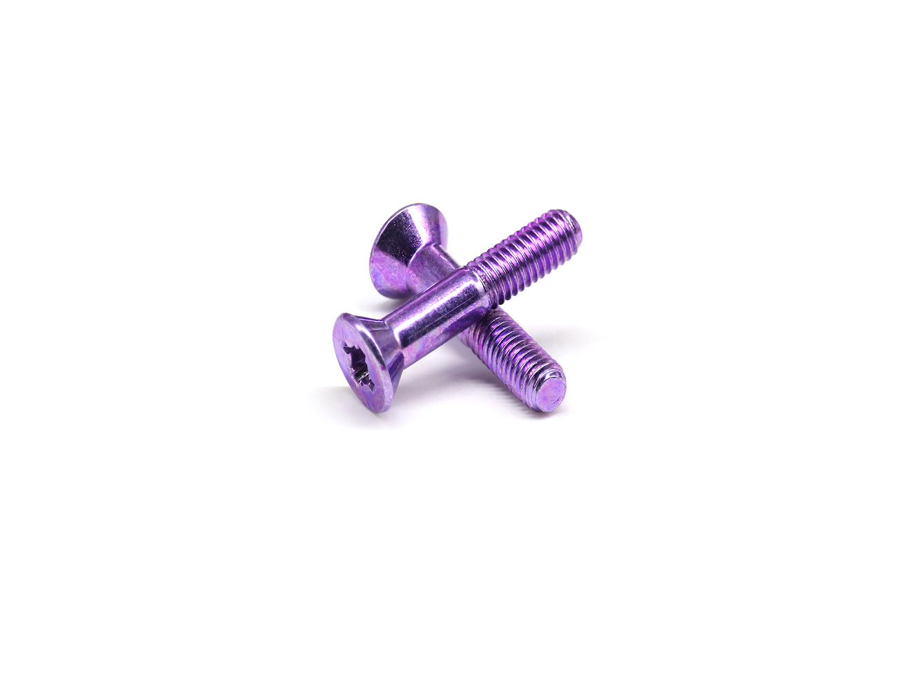 Skateboard Accessories Bridge Bolt BESPEED Steel Purple Socket And Phillips Combination Drive Screws