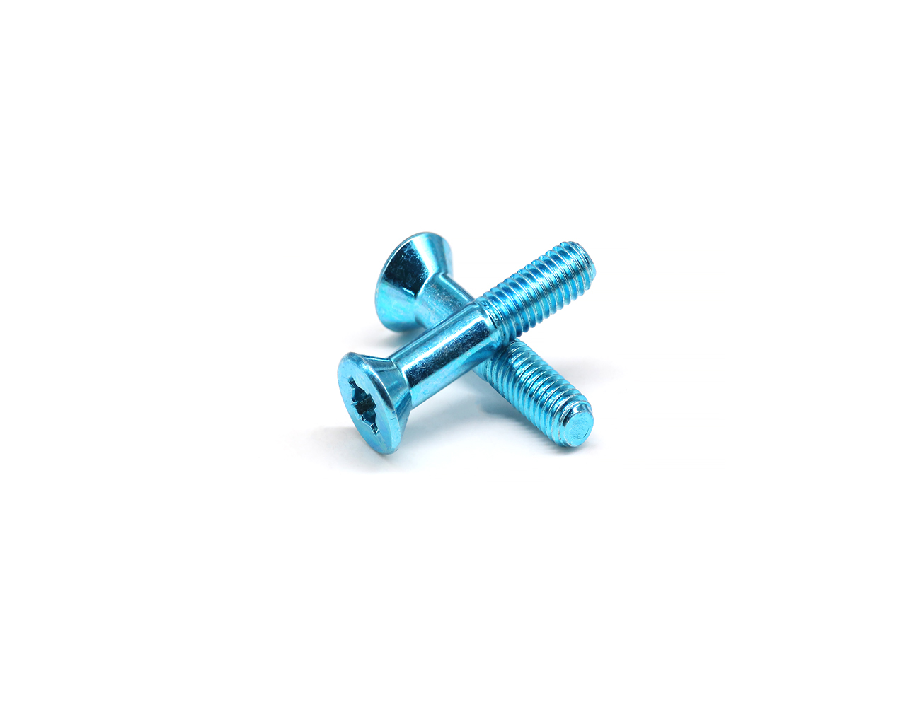 Skateboard Hardware Bridge Bolt BESPEED Steel Blue Socket And Phillips Combination Drive Screws