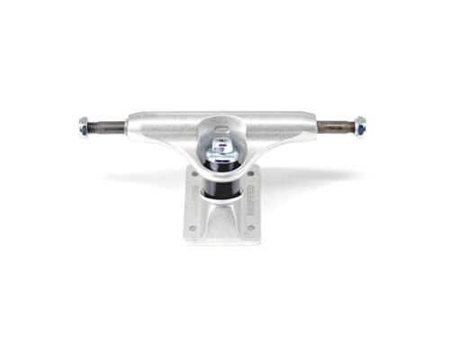 Skateboard Trucks BESPEED Best Silver Skateboard Truck With Black Bushings