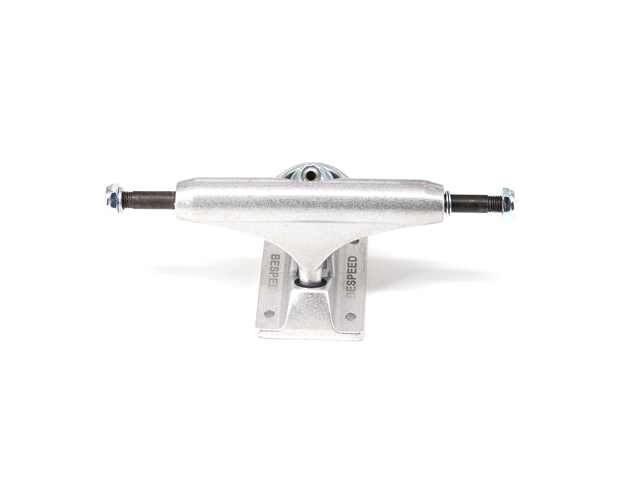 99、Skateboard Trucks BESPEED Best Silver Skateboard Truck With Black Bushings