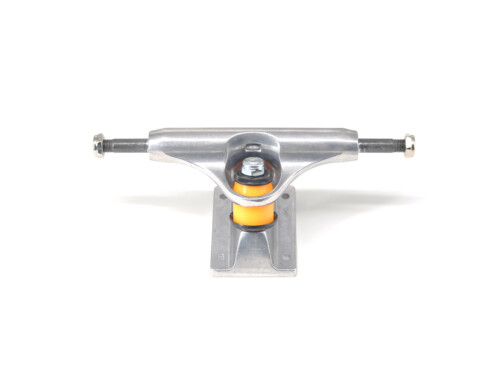 Trucks Skateboard BESPEED Best Silver Skateboard Truck With Orange Bushings