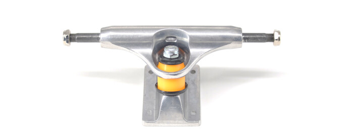 Trucks Skateboard BESPEED Best Silver Skateboard Truck With orange Bushings