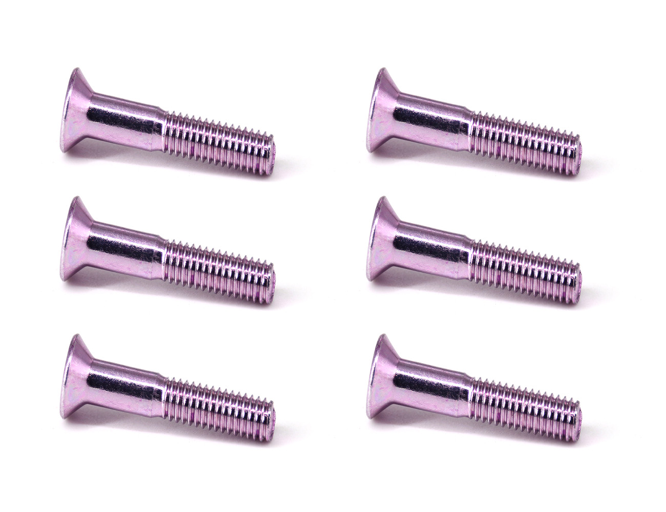 Skateboard Truck Mounting Screws BESPEED Steel Pink Socket Countersunk Head Truck Bolts