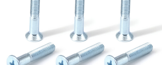 Skateboard Parts Mounting Screws BESPEED Steel Blue Phillips Countersunk Head Truck Bolts Eco-Friendly Blue Zinc Plating