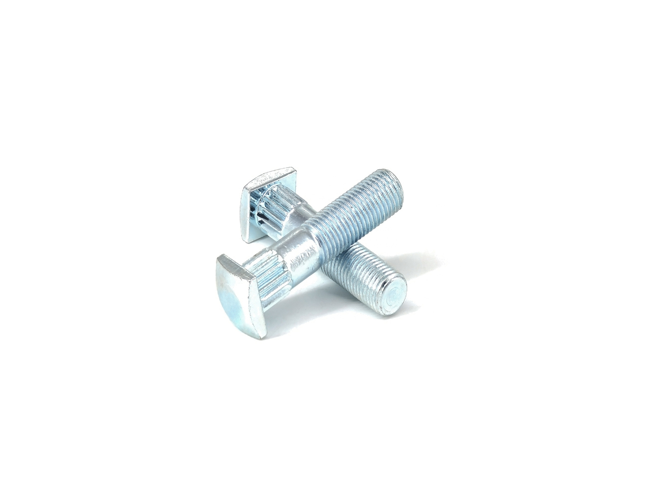 Skateboard Truck Accessories Kingpin BESPEED Steel Blue Square Head Knurl Kingpin Bolts Eco-Friendly Blue Zinc Plating