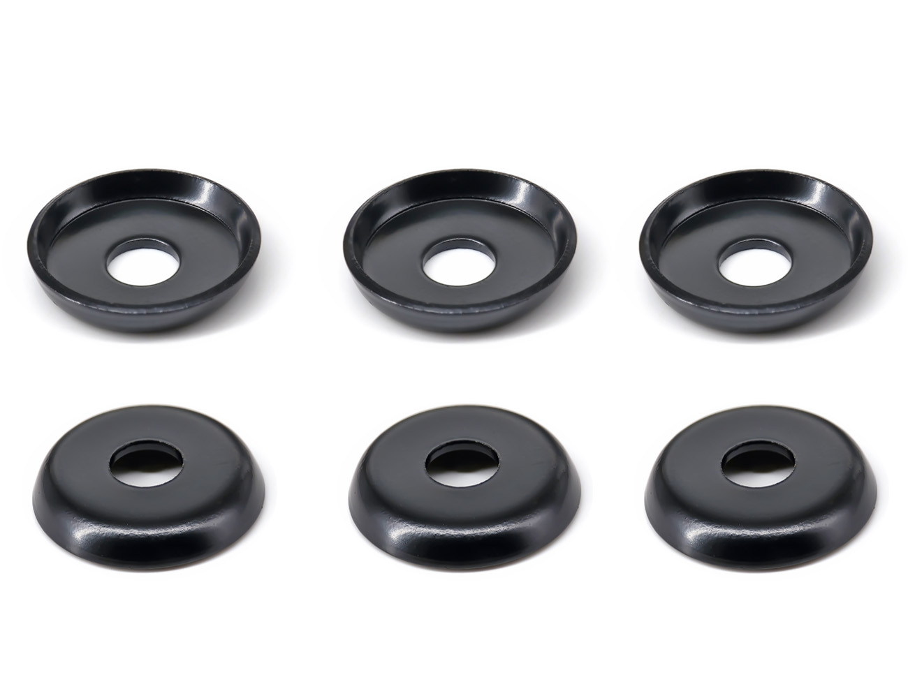 Washer For Skateboard Bushings BESPEED Black Cup Washers