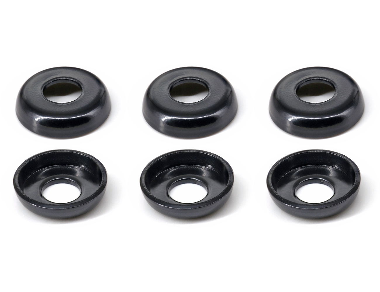 Skateboard Bushing Hardware BESPEED Steel Black Lower Cup Washers Electrophoresis Black