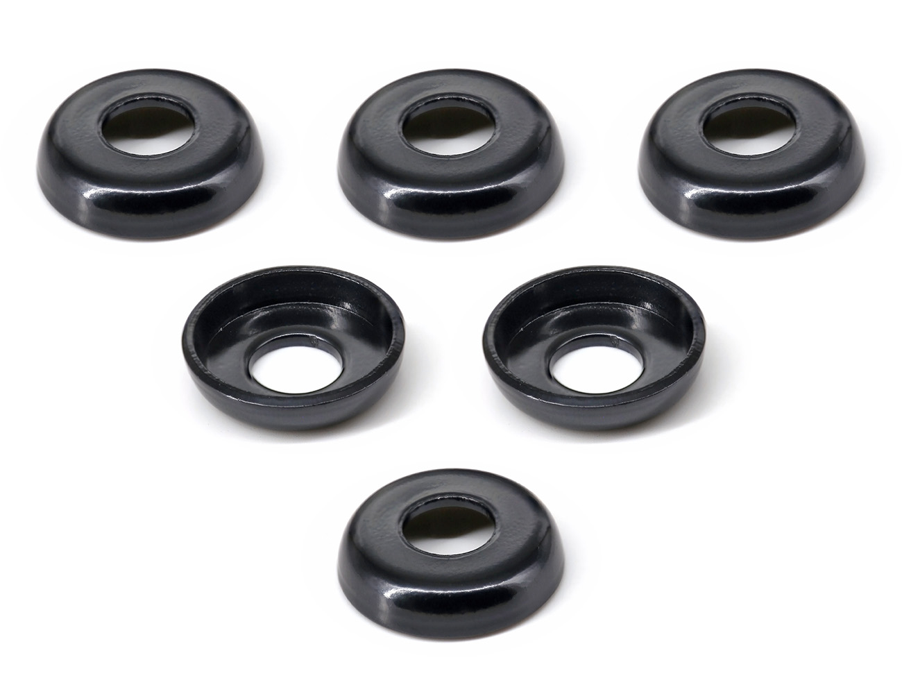 Skateboard Bushing Hardware BESPEED Steel Black Lower Cup Washers Electrophoresis Black