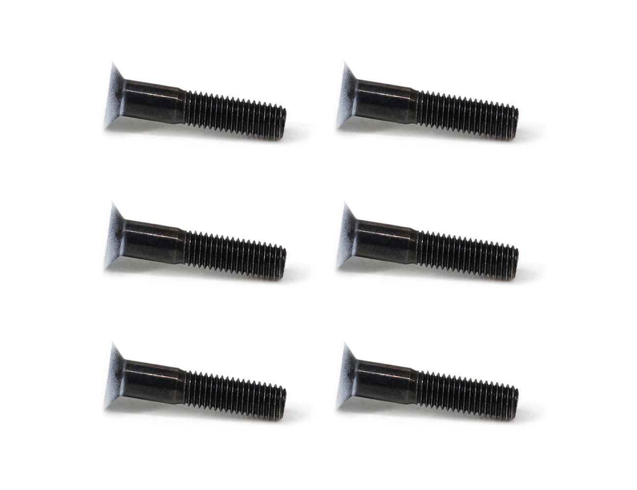 Truck Screws Skateboard BESPEED Steel White Coated Head Countersunk Head Socket Truck Bolts Eco-Friendly Black Zinc Plating